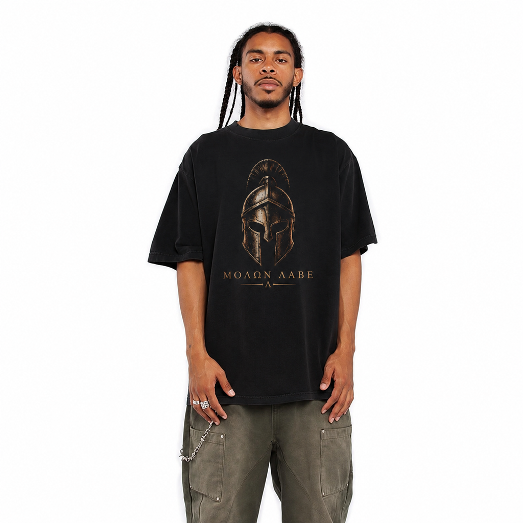 Molon Labe Spartan Oversized T-Shirt